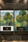 Gustav Klimt Tarzı Pastel Çiçekli Bahçe – Empresyonist Doğa Temalı Çerçeveli Tablo | Büyük Boy Kanvas (2:1)