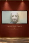 Gotama Buda Portresi – Zen ve Spiritüel Temalı Çerçeveli Tablo | Büyük Boy Kanvas (2:1)