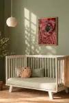 Kulaklıklı French Bulldog Köpek – Müzik Temalı Çerçeveli Kanvas Tablo | 3:4